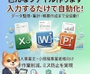 入力するだけ全自動で集計完了するExcel作ります 【ココナラ実績作り中】通常よりもお得な価格でご提供★ イメージ1