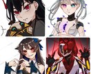 夢絵、snsで使えるアイコン描きます 可愛い夢絵、配信者用イラストお描きします。 イメージ2