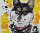 天使の一枚！ペットちゃん用似顔絵描きます 家族の一員、かわいいペットちゃんの似顔絵をお届けいたします イメージ4