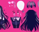 Vtuber向け✦パーツ分けキャラクター制作します かわいい✦かっこいいどちらもお任せください! イメージ2