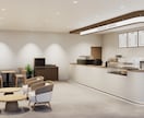 二級建築士が内観・外観パース制作いたします 内装デザインの経験を活かした3DCGパースをが提供します イメージ3