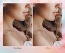 自然に可愛く♡やりすぎない上品レタッチします デザイナー兼カメラマンが女性の魅力を自然に引き出します イメージ2