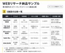 Webリサーチを代行し見やすく整理します 【最低価格】参照元URL付きで、そのまま使える資料に イメージ3