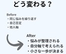 モヤモヤ・感情を整理し、前に進むための支援をします 感情をほどき、思考を整え、行動へ。ぐるぐるを、進む力に。 イメージ3
