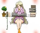 ご希望のイラストを作成いたします SNSや動画に使える！アイコン、立ち絵などを作成します。 イメージ9