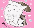 愛猫ちゃんのキュートなアイコン受付中でございます 猫漫画家による猫好きにはぴったりのシュールなイラストです イメージ3