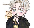 SNSアイコンや鑑賞など★可愛いミニキャラ描きます SNSのアイコンやミニキャラ普通頭身お好みで描かせて頂きます イメージ2