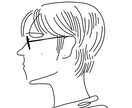 シンプルおしゃれ！線画アイコンをお描きします 個性を添えた、あなただけのアイコンを作りませんか？ イメージ7