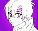 Twitter等のSNS用アイコンヘッダー描きます 満足のいく作品ができるまで2、3回パスできます。 イメージ2
