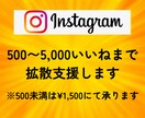 インスタに日本人から500いいねを拡散支援します ★性別指定可能★匿名評価★振分可★安い★ゆっくり増加 イメージ3