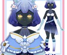 8月まで限定割引！Vtuber用イラスト描きます ビジュアルで愛されるLive2D用イラストを短期間でお届け！ イメージ3