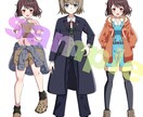 ソシャゲ調の立ち絵描きます 修正無しのサービス価格プラン♪ イメージ6