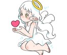 目が特徴的なキャラクターのイラストを描きます イカした個性的なキャラクターを求めている方へ イメージ4