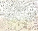 特徴を掴んだポップな似顔絵を特殊文字入りで描きます 他とは違う私だけのイラストフォント！自由なオーダーで感動を！ イメージ10