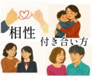 恋人 親子 夫婦の相性や付き合い方を鑑定します 四柱推命、算命学、エネルギー鑑定を取り入れた独自の鑑定です イメージ1
