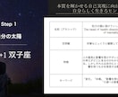 占星術コーチング  あなたの魅力と才能を開花します 使命や才能がわかるあなただけの鑑定書をもとにコーチングします イメージ6