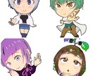イラストを作成します ミニキャラを中心にサムネ用配信用アイコン用などのイラスト作成 イメージ1