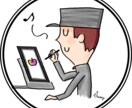 絵本風なシンプルアイコン描きます SNSやブログにオリジナルアイコンはいかがですか♪ イメージ1