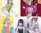 立ち絵、1枚絵、SDイラストなんでも描きます スタイリッシュでオシャレなイラストが得意です！！ イメージ3