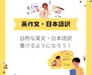 自然な英語・日本語訳が書けるようアドバイスします 英単語の選択や日本語の言い回しの悩みを解消しましょう。 イメージ1