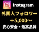 Instagramフォロワー＋5000人増やします 高品質フォロワー、減少保証付き イメージ1