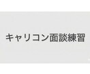 キャリコンの面談練習にお付き合いします 試験対策、面談練習(相談者役、キャリコン役どちらも可能です) イメージ1