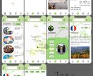 運営者が欲しいのUI（平面／動的）を作ります ウェブページUI、アプリケーションUI、ECウェブUI イメージ1