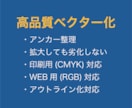 画像をaiデータに変換します jpg・png対応｜高品質ベクター化 イメージ3