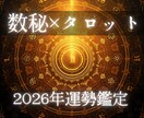 限定価格！2026年の運勢【まるっと鑑定】します チャンスはいつ？注意点は？最高のスタートを切る準備を！ イメージ1