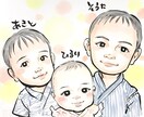 22年の実績!似てる!可愛い!似顔絵描きます 送料込み!プレゼントに記念に喜ばれています イメージ10