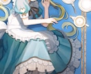 癒し可愛いイラストを全力でお描きします アイコン、歌ってみた、立ち絵、一枚絵等ご希望の方に！ イメージ4