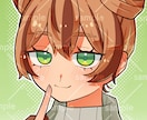 あなただけの擬人化キャラクターをデザインします ポップで個性的なアニメ塗りアイコン制作 イメージ3