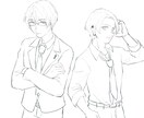 TRPGの立ち絵・差分・小物など描きます 細部までこだわります！丁寧な塗りでお届け♪ イメージ4