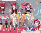 立ち絵制作いたします 画面映えに差を付けるキャラクター イメージ2