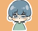 SNSに使える可愛いアイコン描きます 自分がイメージしたキャラをアイコンに！！ イメージ3