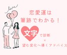 筆跡で行動傾向を知り幸せな恋愛へ繋ぐ方法教えます 恋人に望むことが筆跡からわかる！あなたらしさ創るペン字活用術 イメージ1