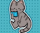 生活感◎あなたらしい動物アイコンお描きします SNSや配信用に、ゆるくて親しみやすい1匹をお描きします イメージ2