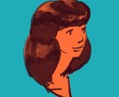 SNSアイコン用の似顔絵描きます 古い印刷物のような色彩で、一味違うアイコンに。 イメージ2