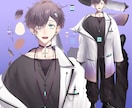 最安4万円！Vtuber用Live2D作成します パーツ分けイラストのみのご依頼大歓迎！男性キャラも多数！ イメージ7