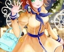 動画MVや配信画面に◎可愛い1枚絵イラスト描きます 丁寧なヒアリングと迅速な対応◎特別な1枚をお届けします イメージ2