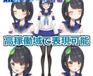 Vtuberモデル制作します 依頼一つでデザインからフェイストラッキングまで全行程対応 イメージ4