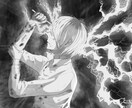 SNSアイコンを作成します ダークファンタジーのようなイラストでアイコンを作成します イメージ8