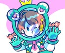 ポップなかわいいアイコン作成します オリジナルであなただけのアイコンを作成できます イメージ4
