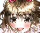 可愛い女の子のイラストを描きます あなただけのアイコンをお作りします イメージ2