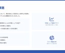 分かりやすい資料　提案書・プレゼン資料作成します ヒアリングシートの記入で完結。無料サンプルで仕上がりを確認！ イメージ3