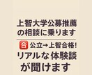 現役上智大生が上智大学の事教えます 公立→上智合格！リアルな体験談が聞けます！ イメージ1