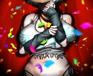 一枚絵描きます コントラストバキバキ存在感のあるイラスト依頼をお気軽に！ イメージ2