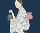 商用利用OK！やわらかな印象のイラスト描きます アイコン、宣伝、挿絵などお気軽にご相談ください⭐︎ イメージ2