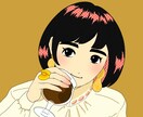 様々な雰囲気のイラスト作成を行います ご希望に合ったイラストの作成を行います。一枚絵やワンポイント イメージ4