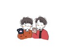 ゆるっとした似顔絵を描きます 写真を参考に2日前後で作成します！ イメージ2